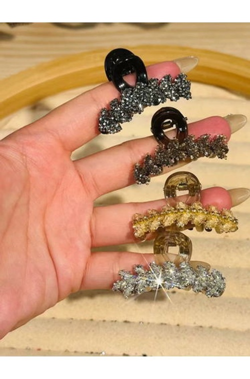 Set of 4 - Crystal Hair Clips product thumbnail 4