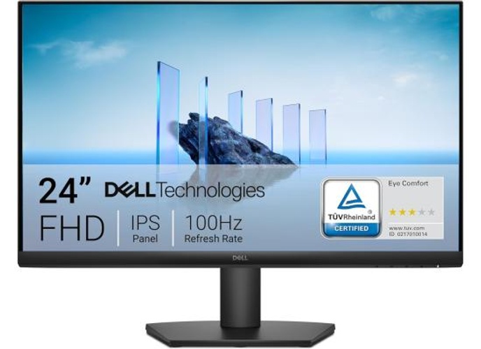 Dell SE2425HM 24" IPS Full HD 100Hz Eye Comfort Technology, Anti-glare, Arsenic-free Glass w/ HDMI & VGA Interface , Black product thumbnail 2