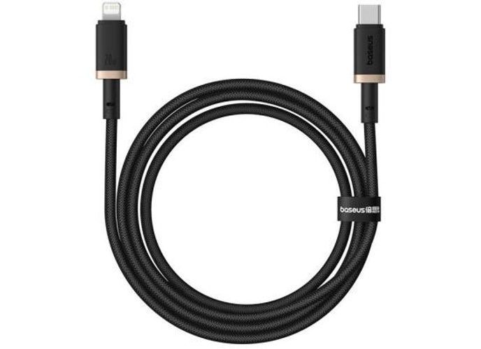 Baseus Dura Braided USB-C to Lightning Cable 20W 1M - Black product thumbnail 2