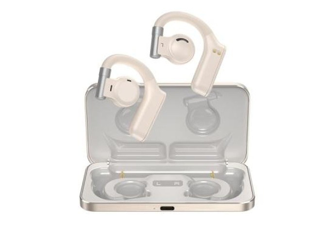 WiWU ARC T18 Clear Sound Open Wireless Bluetooth Headphone Up to 10 hours, Bluetooth range 10M - White product thumbnail 2