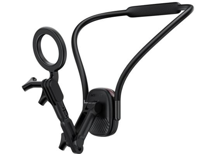 ACEFAST E32 Magnetic Neck Mount Phone Holder Adjustable Hands-Free Chest Stand Video Record - Black product thumbnail 2