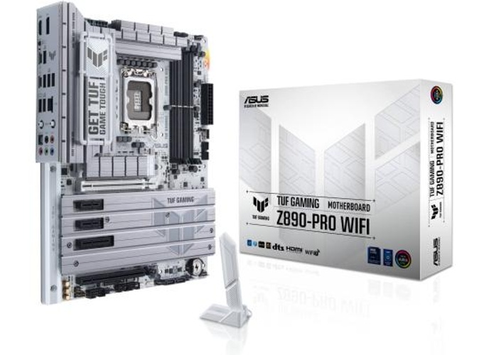 ASUS TUF GAMING Z890-Pro WIFI 7 Z890 DDR5 LGA 1851 Advanced AI PC-ready 4x M.2 SSD PCIe® 5.0 Thunderbolt™ 4 USB Type-C® 2.5Gb Lan product thumbnail 2