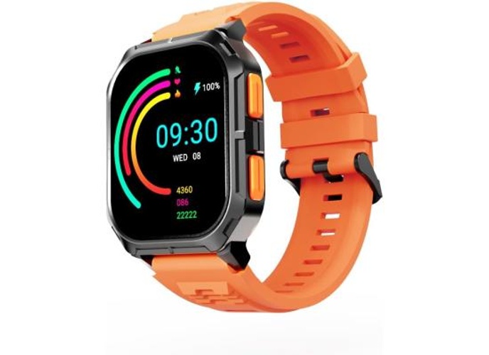 HiFuture ULTRA 3 Bluetooth Calling Smart Watch, 2.0-inch IPS Display, IP68 Waterproof, 24/7 True heart rate & Blood oxygen sensor (the fifth generation), Up to 7 days daily use, 100+ Sports Mode - Orange product thumbnail 2