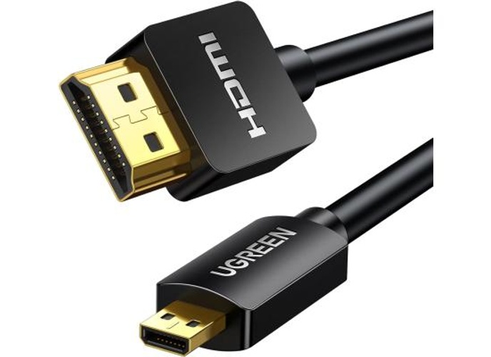UGREEN Micro HDMI to HDMI Cable Adapter 4K 60Hz Ethernet Audio Return Channel Compatible with GoPro Hero 7/6 Raspberry Pi 5 Retroid Pocket 3+/3 Yoga 3 B500 Camera Video Capture Card 3FT product thumbnail 2