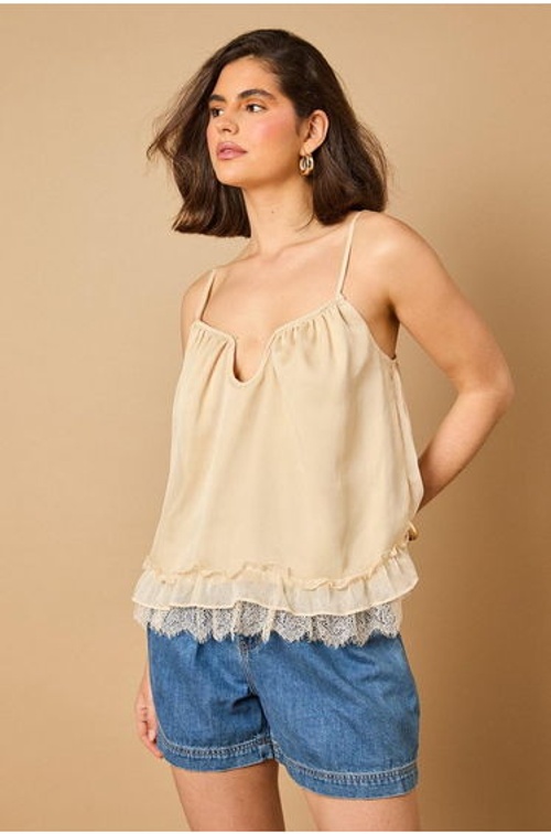 Babydoll Lace Detail Cami product thumbnail 2