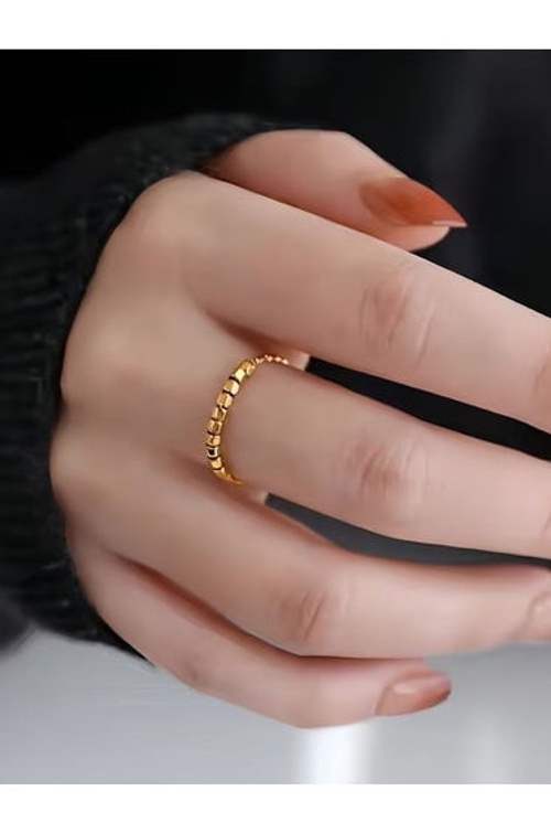 Golden Textured Ring product thumbnail 3