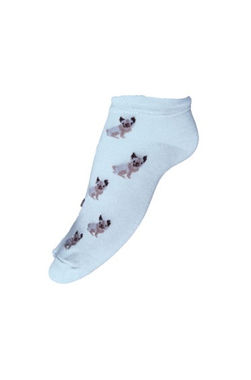 Simply Essentials Womens/Ladies Bamboo Trainer Socks (Pack Of 3) - Mint/Light Pink/Powder Blue product thumbnail 3
