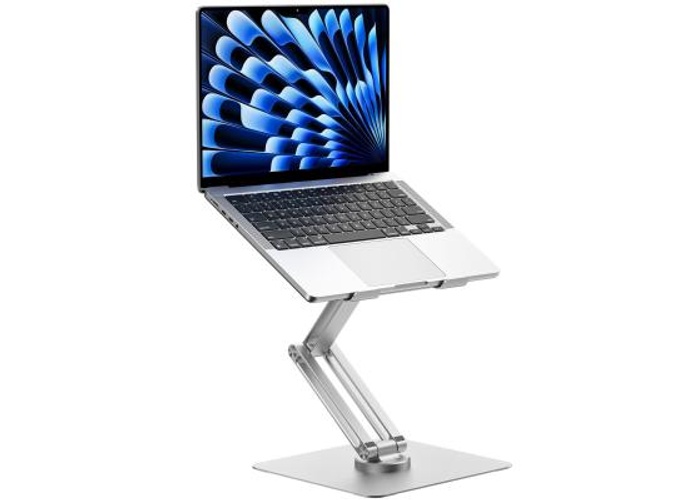 WiWU S801 Ergonomic Aluminium Alloy High Adjustable & Rotative Foldable Laptop Stand product thumbnail 2