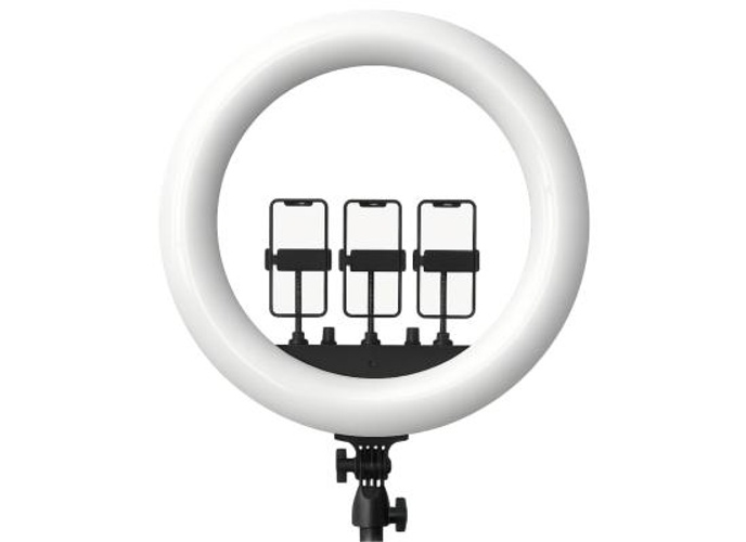 RTAKO AR-GTB01-18S, Ring Light 18Inch with 3 Phone Holder and Remote, without Tripod powerful and versatile ring light designed to elevate your lighting product thumbnail 2