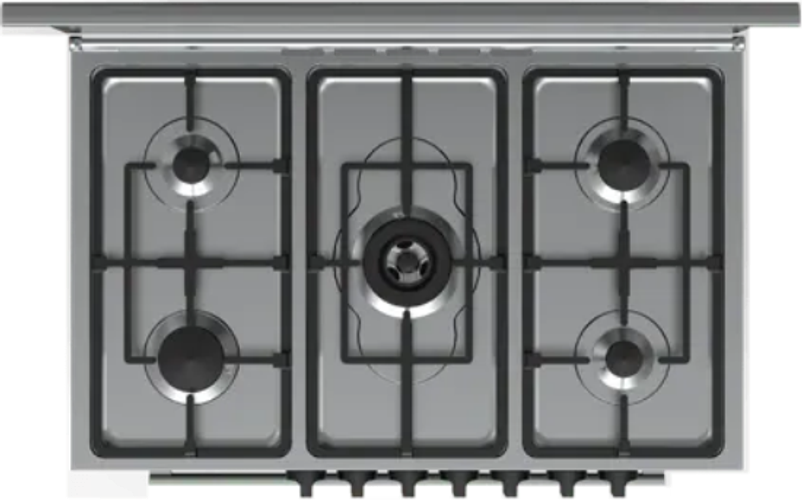 Fresh Gas Cooker & Oven Fan, 60 * 90Cm, Full Safety, Black product thumbnail 2
