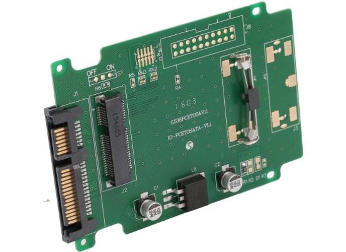 Syba Mini-SATA mSATA 50 mm SSD Connector to SATA III 2.5 Converter Adapter product thumbnail 2