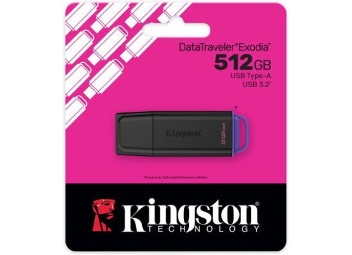 Kingston DataTraveler Exodia Onyx 512GB USB 3.2 Gen 1 Flash Drive - DTXG2/512GB product thumbnail 2