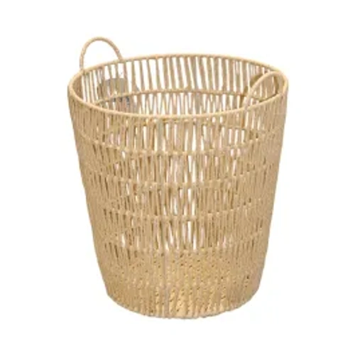 Weva Nestify Cotton Rope Laundry Basket – Beige product thumbnail 2