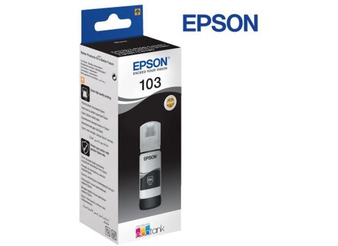 Genuine Epson 103 EcoTank Ink Bottle 65 ml - Black product thumbnail 2