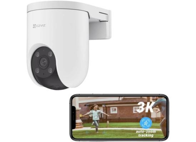 EZVIZ H8C Pro 3K (5MP) Pan & Tilt Wi-Fi Outdoor Security Camera, AI Human & Vehicle Detection, Auto-Zoom , Color & IR Night Vision , Two-Way Audio, Siren & Strobe Light, Wi-Fi & Ethernet, MicroSD up to 512GB & Cloud Storage product thumbnail 2