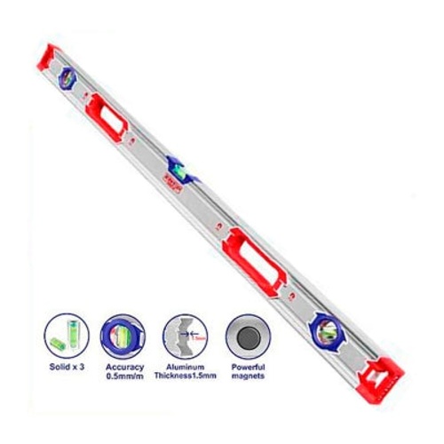 EMTOP ESLL310001 Magnetic Heavy-Duty Spirit Level – 100 cm