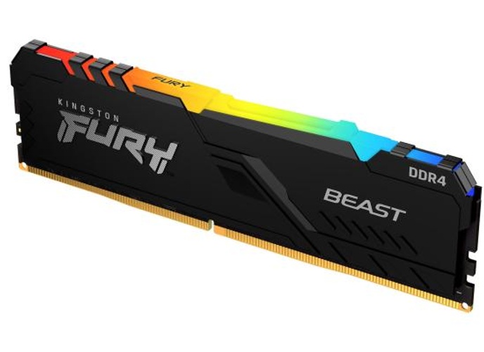Kingston FURY Beast RGB 32GB (1 x 32GB) 5200MHz DDR5 Desktop Memory Infrared Sync Technology product thumbnail 2
