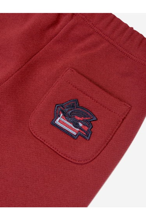 Baby Boys Pegaso Logo Joggers in Red product thumbnail 4