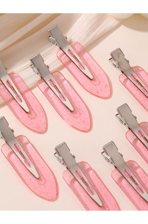 Set of 8 - Light Pink Hair Clips product thumbnail 2