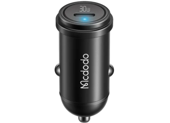 Mcdodo CC-7491 PD 30W Fast Charging Type-C Single Port Mini Car Charger - Black product thumbnail 2