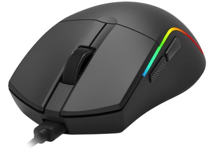 Redragon Deicide M816 Wired USB-C 4000 DPI 5 Buttons Custom RGB Lighting 1.8M Detachable Cable Ergonomic Lightweight Optical Sensor Gaming Mouse – Black product thumbnail 2