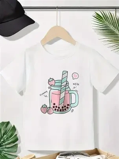 Girls' Cotton T-Shirt