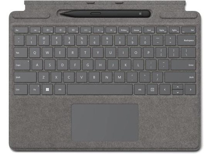Microsoft Surface Pro Signature Keyboard & Slim Pen 2 Compatible With Surface Pro 8 / Pro X English Layout - Platinum product thumbnail 2