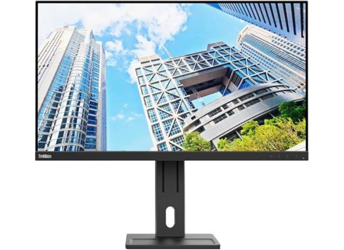 Lenovo ThinkVision E24q-30 24" IPS 2K QHD 100Hz Businesses Class 99% sRGB 300 cd/m² HDMI & Display Port w/ Adjustable Stand & Speakers , Black product thumbnail 2