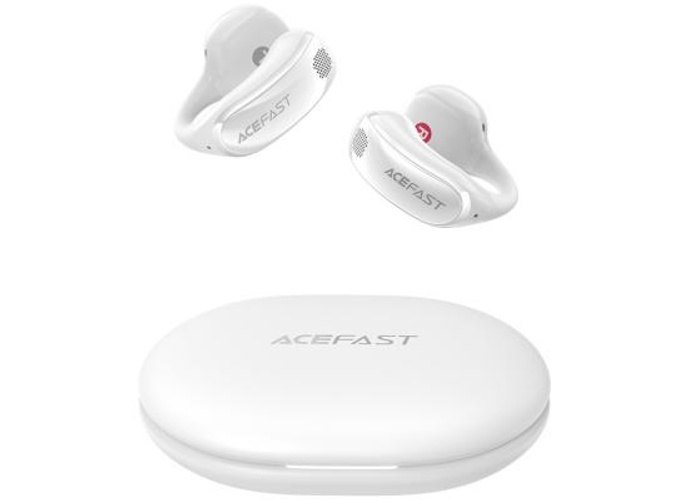 ACEFAST ACECLIP Pro Open Ear Wireless Earphones Dual Mic Noise Reduction Bluetooth-compatible Earbuds - White product thumbnail 2