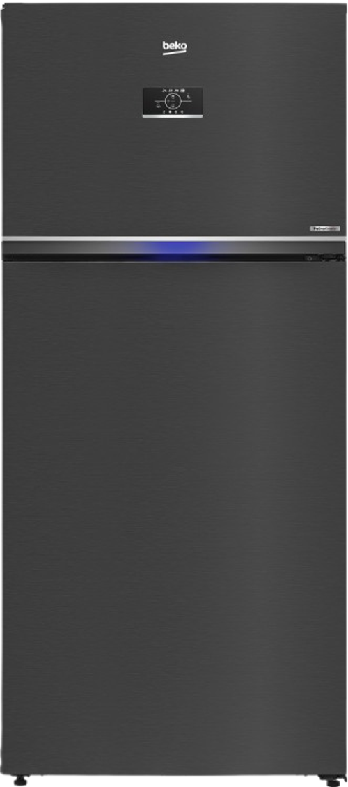 Beko Refrigerator 630 L Inverter With Screen A+ (RDNE710E40SXBR)