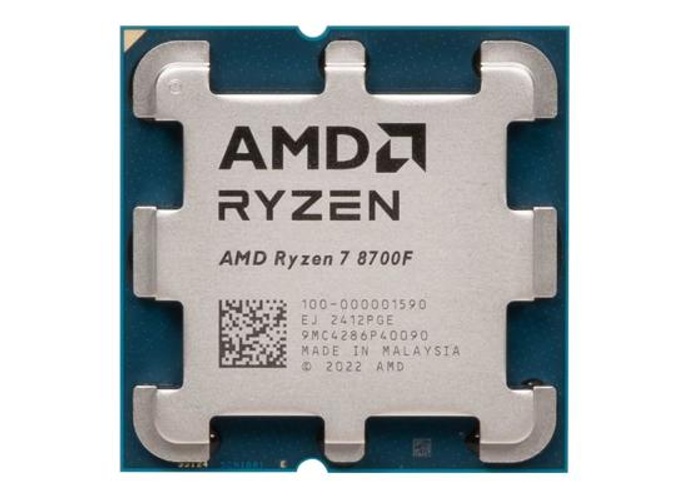 AMD RYZEN 7 8700F 8-Core 4.1GHz (5.0 GHz Max Boost) 24MB Cache AM5 Desktop Processor w/o Graphic Card - Tray product thumbnail 2