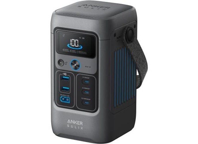 Anker SOLIX C200 DC 60.000mAH Power Bank Station, 192Wh Portable Power Station, LiFePO4 Battery, 200W Solar Generator, for Outdoor Camping, Traveling, and Emergencies product thumbnail 2
