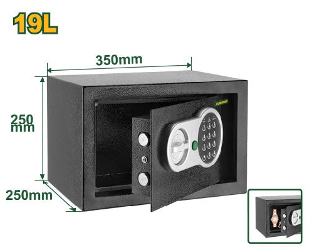 Jadever Electronic Safe 19 L (Digital Keypad)