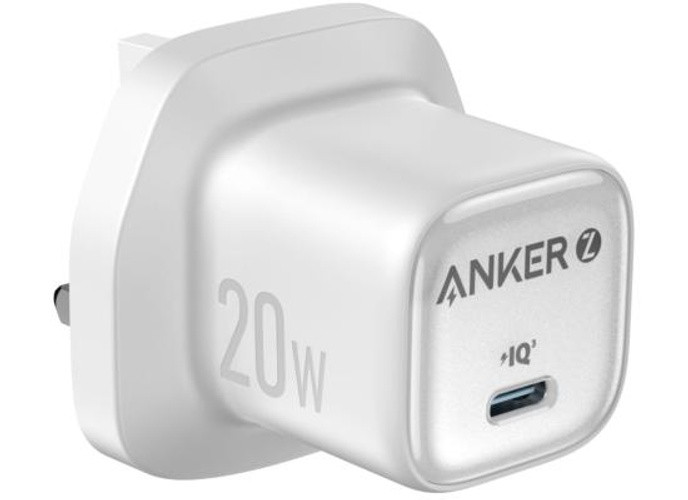 Anker Zolo Charger ICE 20W Gan Series USB-C Fast Charging Adapter For iPhone and Smartphone's - White product thumbnail 2