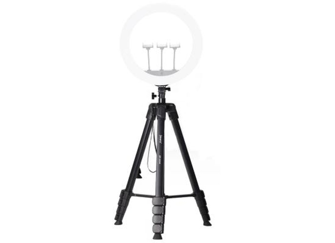 Jmary KP-2208 Multi-Functional Aluminum Tripod for Cameras & Mobile Phone - Black product thumbnail 2