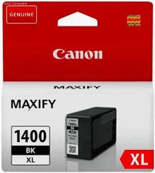 Canon PGI-1400XL High Yield Ink Cartridge Set - BK/C/M/Y - DRHD Pigment Ink - Professional Business Printing - Compatible with MAXIFY MB2040, MB2140, MB2340, MB2740