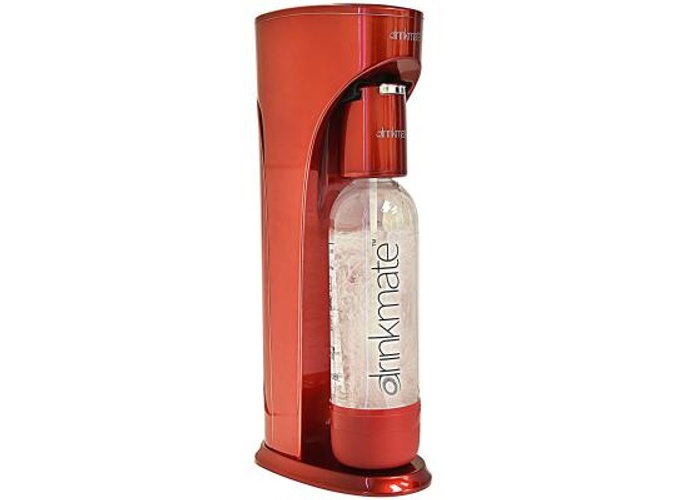 DrinkMate Water & Soda Machine, Carbonates Any Drink , Cylinder Included - Red product thumbnail 2