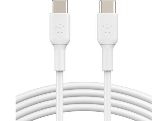 Belkin USB-C to USB-C Fast Charging Cable (1M/3.3ft) for iPhone 17, iPhone 17 Pro, iPhone 16, iPhone 16 Pro, Galaxy S25, S24, Note, Pixel, iPad Pro, Nintendo Switch 2, Carplay & More - White product thumbnail 2