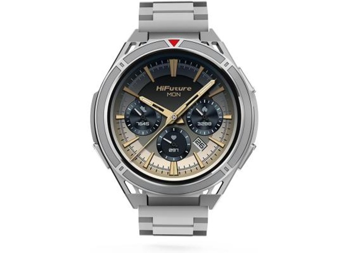 HiFuture ACTIVE Smartwatch with Dual Band GPS, 1.43" AMOLED Display, 7-Day Battery Life, Sleep & Heart Rate Health Tracking, IP68 Waterproof for Men & Women - Silver product thumbnail 2