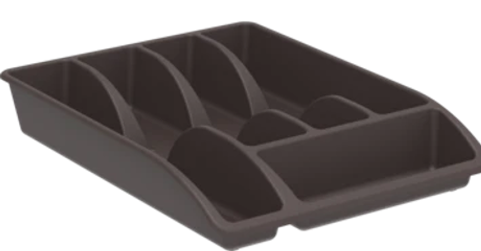 CP Cutlery Tray Large Dark Brown