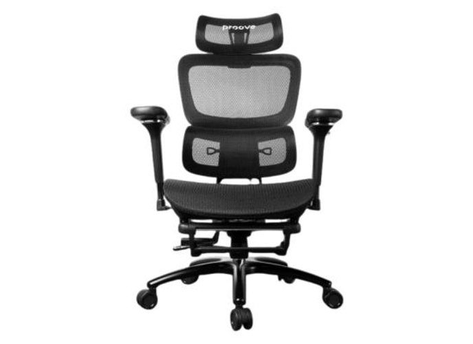 Proove P&L Ergonomic Office Chair with 5D Armrests & Footrest – Black (ECPL0001001) product thumbnail 2