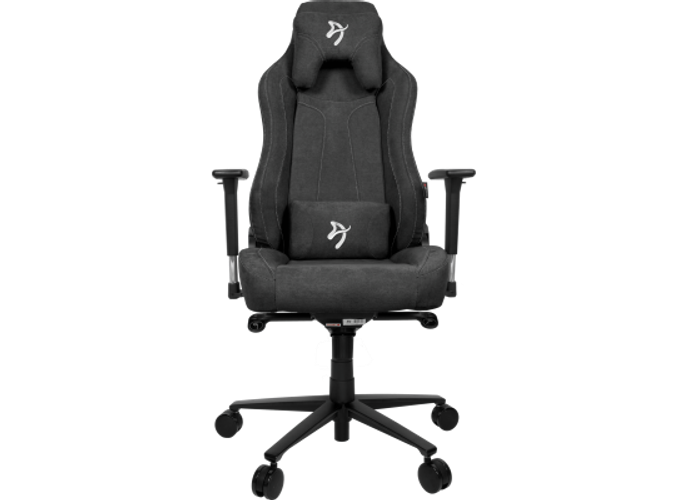 Arozzi Vernazza Soft Fabric Gaming Chair Multi-Dimensional Armrests Rocking & Lock-Tilt Function Adjustable Height & Backrest 3D Armrests - Dark Grey product thumbnail 2