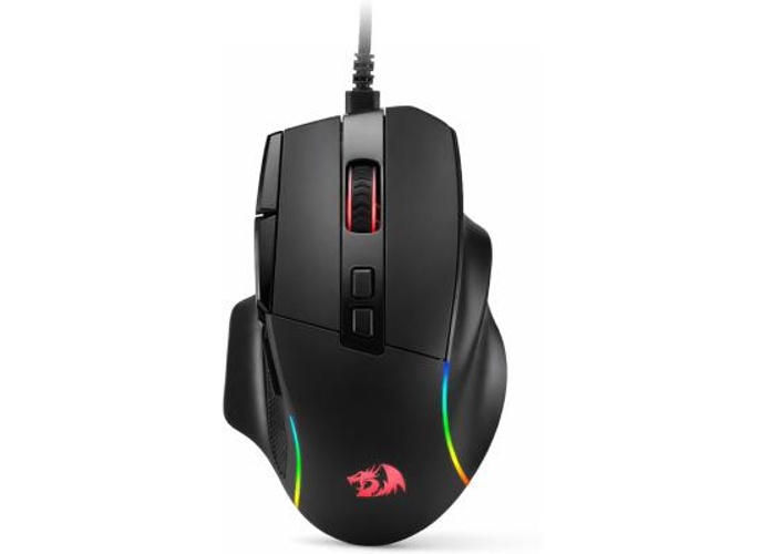 Redragon M925 Wired Gaming Mouse, 24,000 Max DPI Optical Gaming Mouse with 10 Programmable Buttons, Ergonomic Natural Grip Build, Software Supports DIY Keybinds & DPI, Black product thumbnail 2