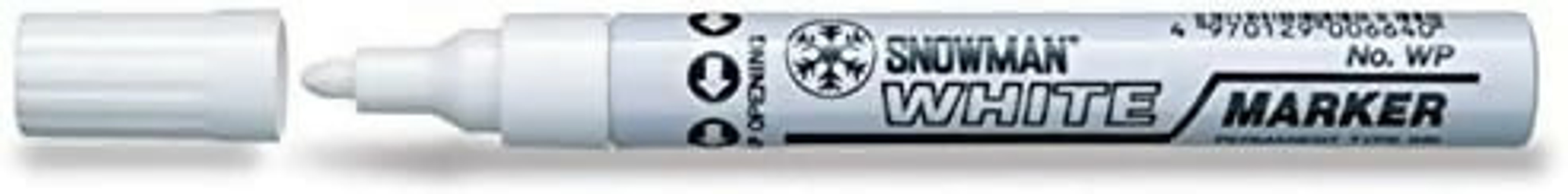 SNOWMAN PAINT MARKER - Black product thumbnail 2