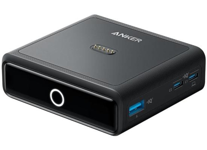 Anker Charging Base, 100W Fast Charging with 4 Ports, for Anker Prime Power Bank, Compatible with MacBook, iPhone 15/15 Plus/15 Pro/15 Pro Max/14 Series, Samsung, Pixel (Power Bank Not Included) product thumbnail 2