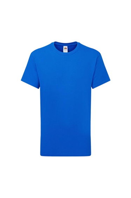 Fruit of the Loom Childrens/Kids Iconic 195 T-Shirt - Royal Blue