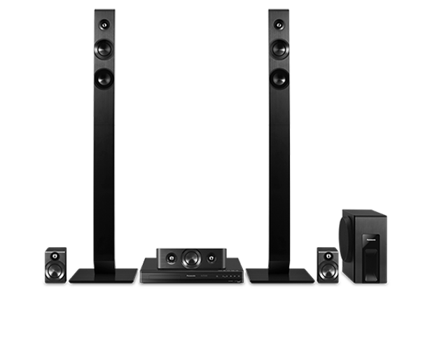 Panasonic 5.1 Channel 300W Tall Boy DVD Home Theater System