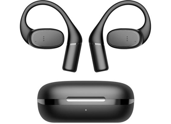 WiWU O300 Openbuds OWS Bone Conductive Earphone Stereo Sound Sports Earphone Noise-Cancelling Up to 40 hours - Black product thumbnail 2