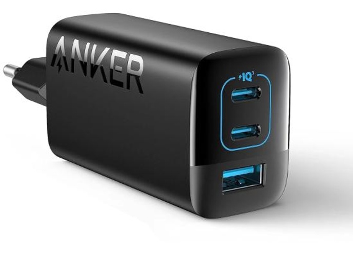 Anker 67W USB C Charger, 3 Port PIQ 3.0 Compact and Foldable Fast Charger for MacBook Pro, iPad, Galaxy, iPhone 17 Series and More product thumbnail 2