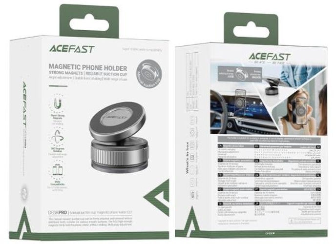 ACEFAST E27 Magnetic Phone Holder 360° Rotation for Universal Magsafe iPhone 12~17 Series product thumbnail 2
